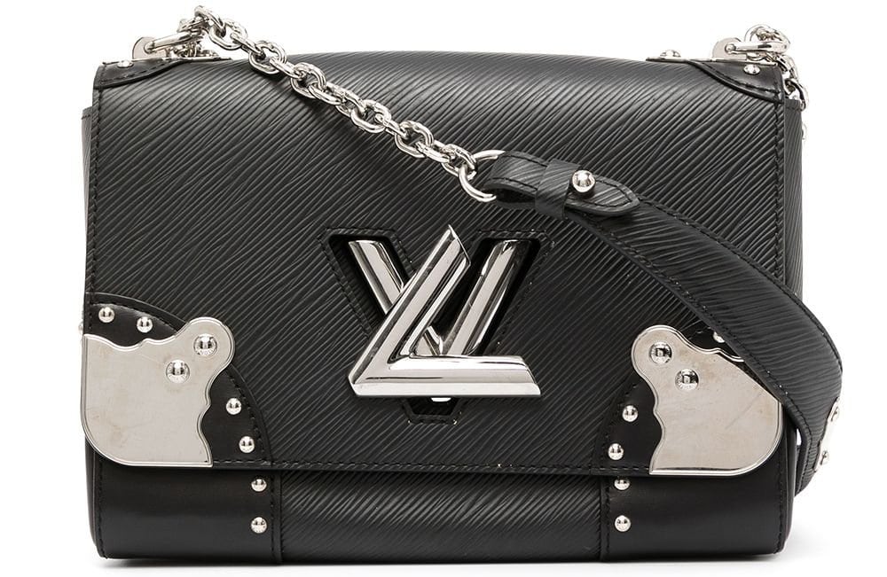Crafted from Louis Vuitton's Epi leather, the Twist bag is defined by the now-iconic LV sculptural Twist lock