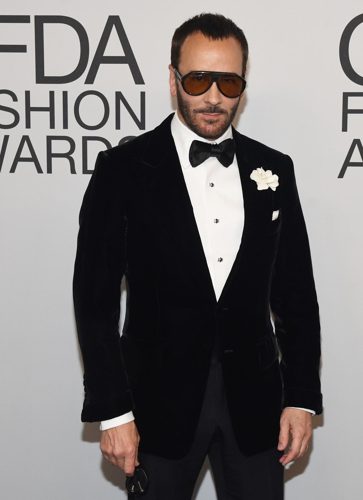 American fashion designer and filmmaker Tom Ford, known for redefining modern glamour, founded his eponymous luxury label in 2005 — a brand celebrated for sharp tailoring, sensual elegance, and sleek Italian-made craftsmanship