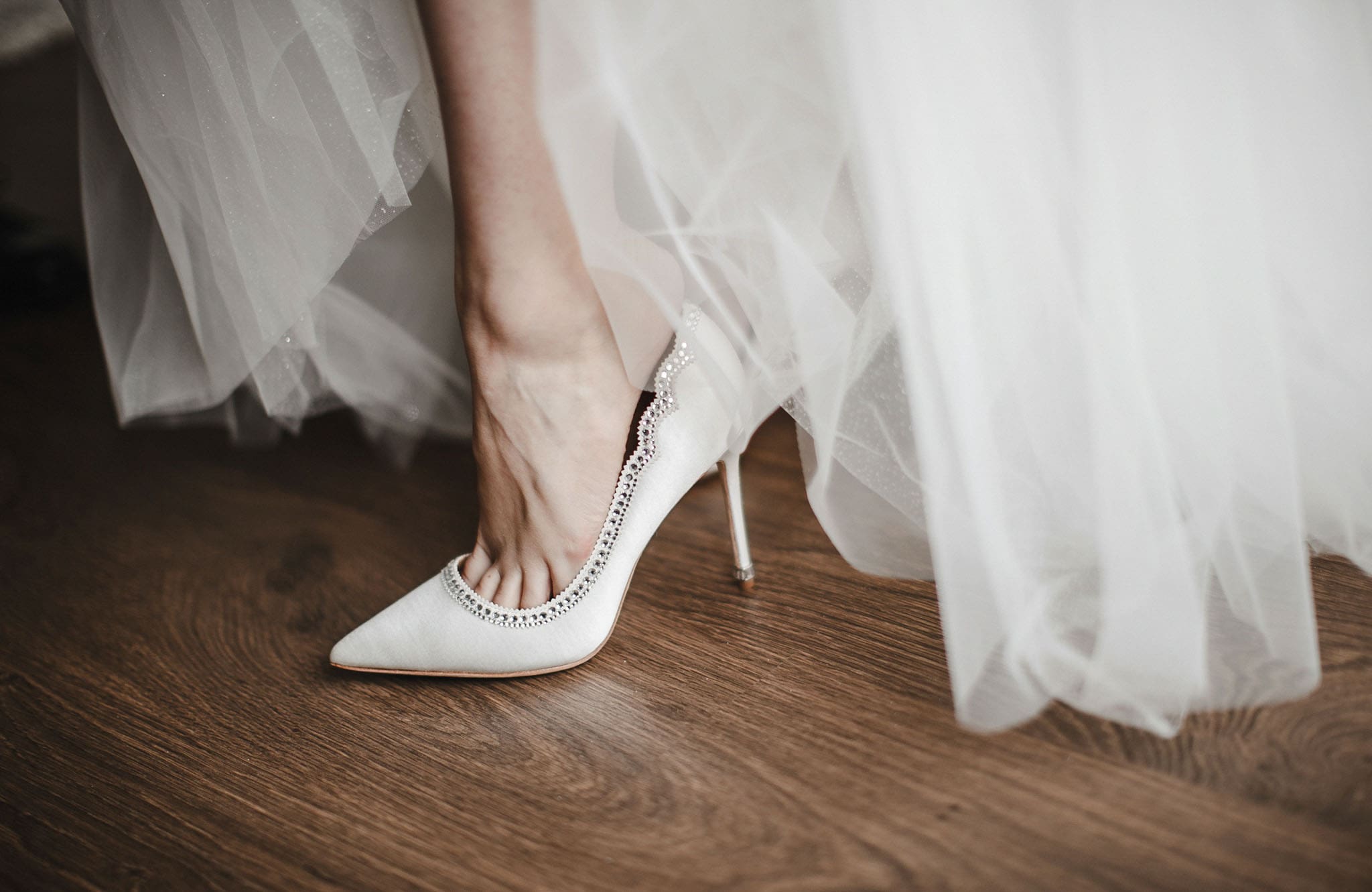 Finding the perfect wedding shoe to match your dream dress and keep you comfortable all day is no easy task