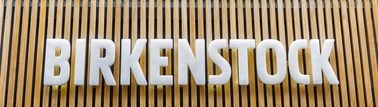 Birkenstock is a German shoe brand known for molded footbeds and simple designs