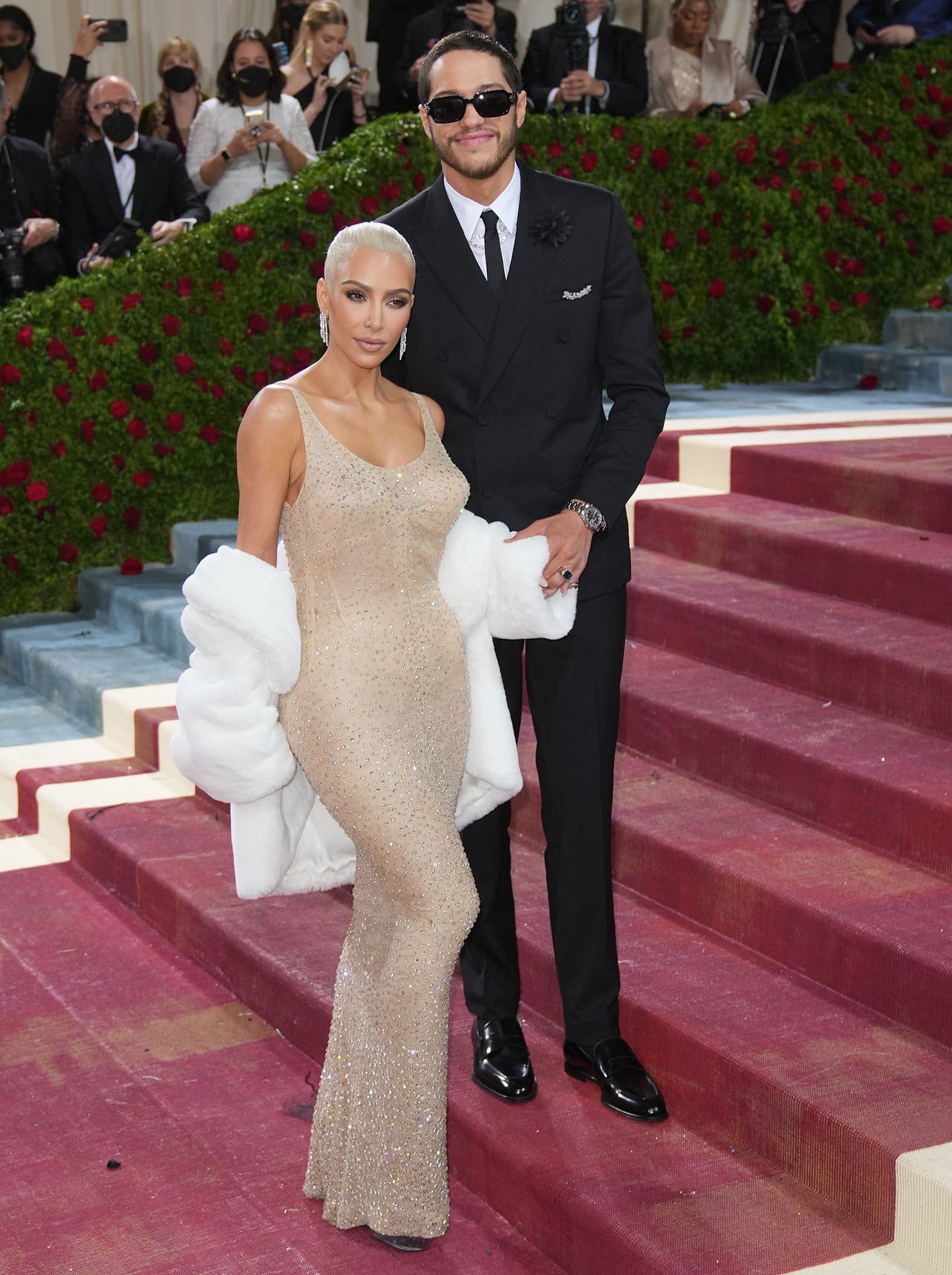 Kim Kardashian and Pete Davidson make their Met Gala debut as a couple on May 2, 2022