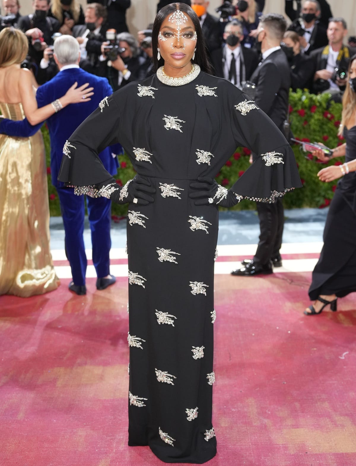Naomi Campbell attending the 2022 Met Gala Celebrating “In America: An Anthology of Fashion”
