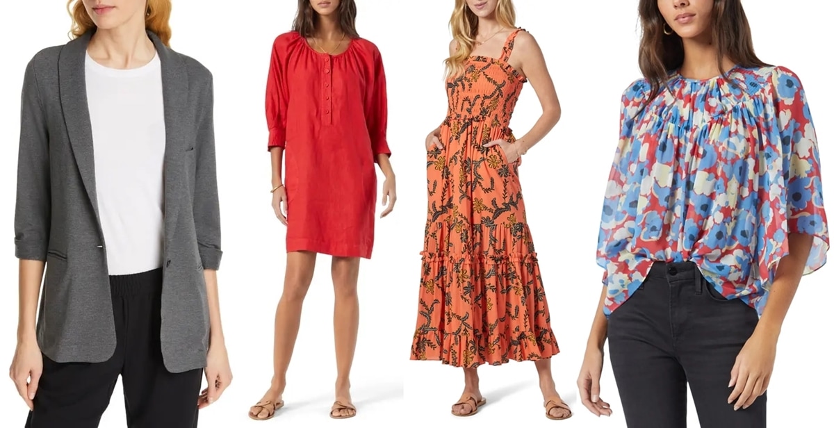 Joie, now owned by Sunrise Brands, offers a range of accessible luxury pieces — from breezy dresses and floral blouses to versatile blazers — designed for effortless everyday style