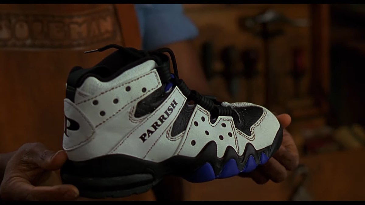 The Parrish shoe prototype seen in the 1995 American fantasy adventure film Jumanji is almost an exact copy of the Nike Air Max 2 Charles Barkley sneakers