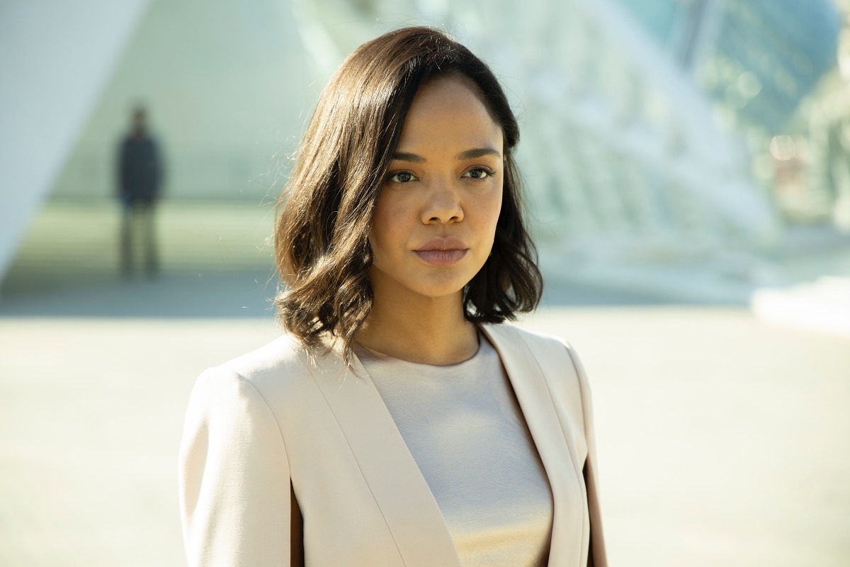 Tessa Thompson as Charlotte Hale in Westworld