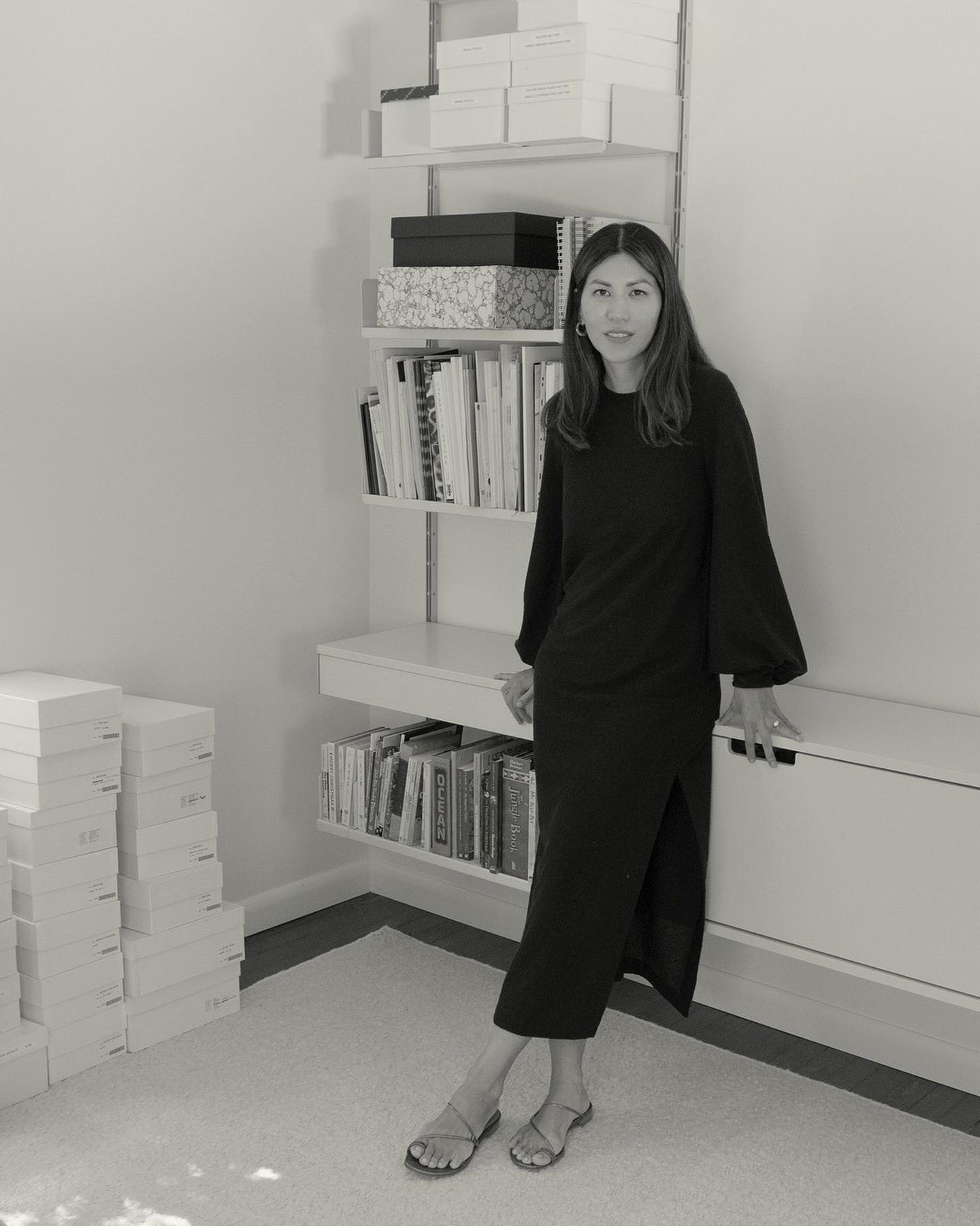 Designer Emme Parsons is recognized for her ultra-light, minimalist footwear that reimagines classic silhouettes with modern simplicity