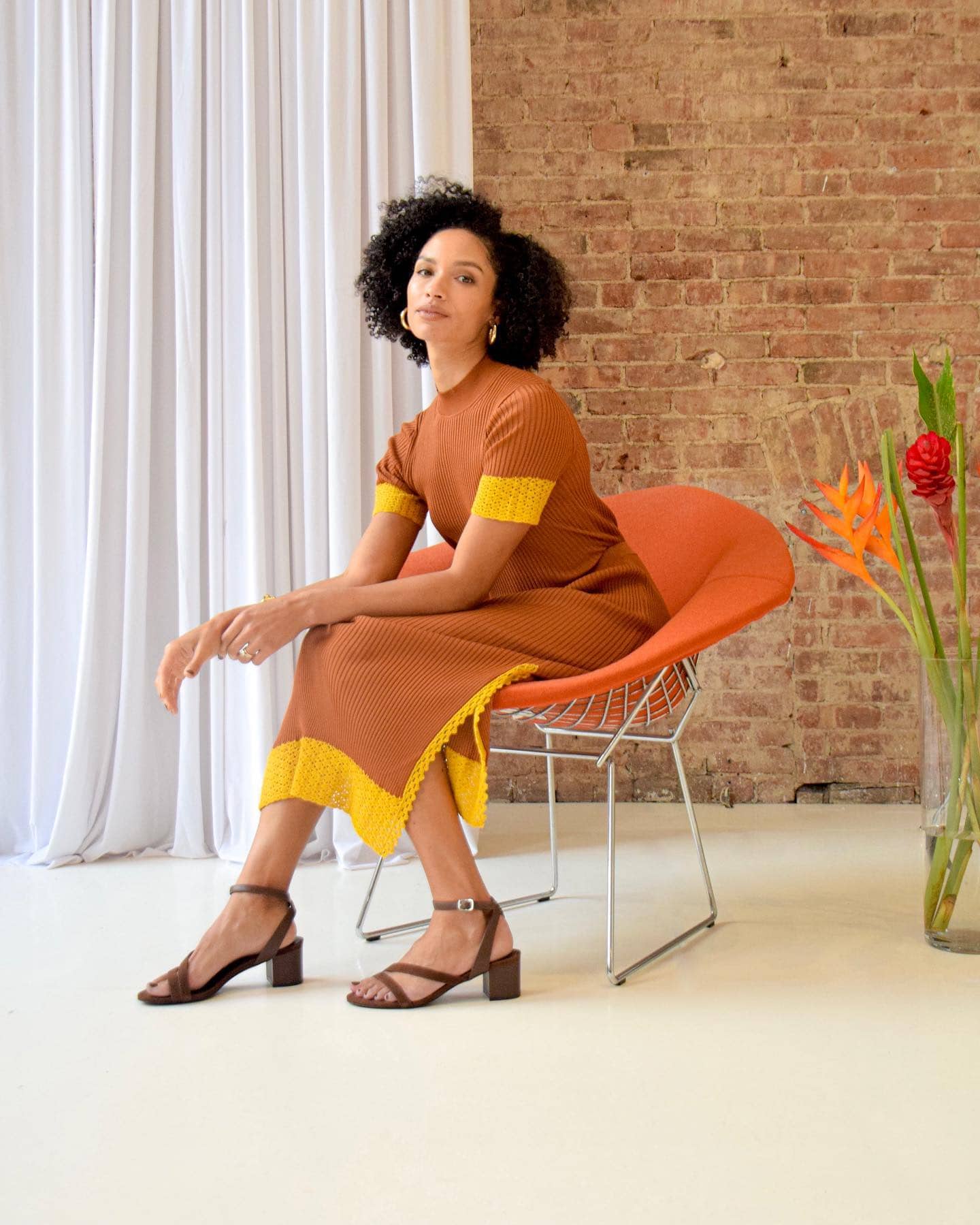 Rebecca Allen, who founded her namesake footwear brand after a decade-long search for stylish nude pumps, showcases her commitment to inclusive, versatile design
