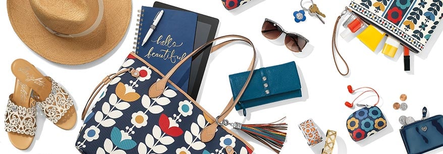 Brighton manufactures products that match, allowing wearers to serve a complete look