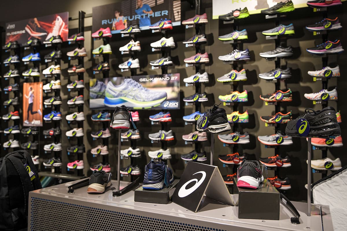 ASICS is a Japanese multinational corporation that produces sportswear, including footwear, clothes, and accessories