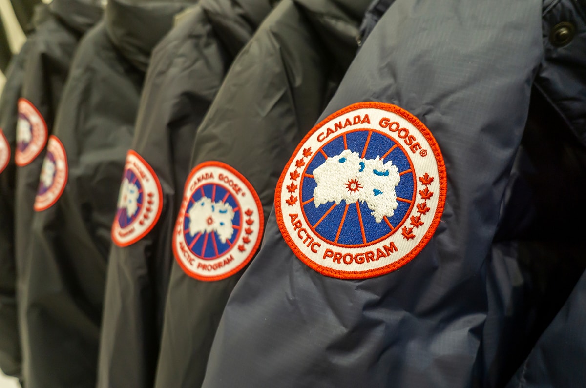 Canada Goose jackets have a water-repellent finish to protect the down lining and come with a temperature rating, allowing consumers to choose the right style for their climate