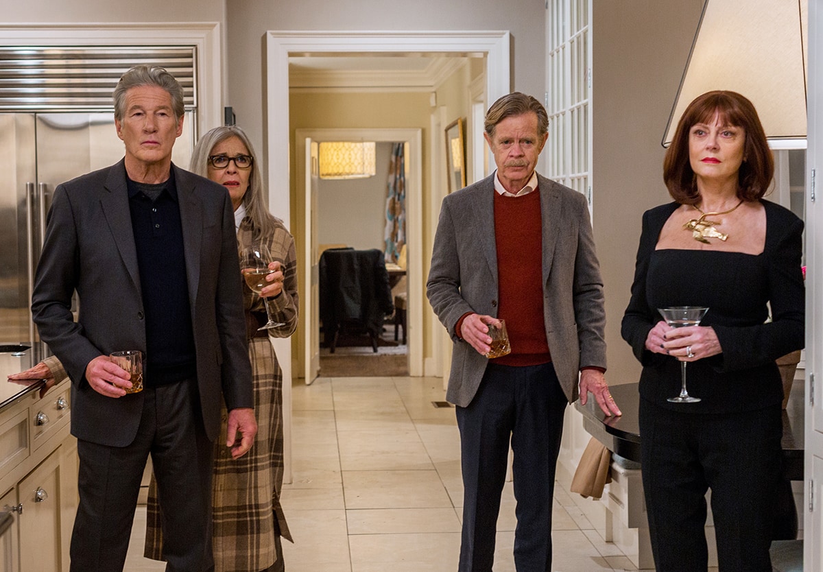 Richard Gere, Diane Keaton, William H. Macy, and Susan Sarandon appear together in Maybe I Do, which brings the veteran actors together for a multi-generational romantic comedy