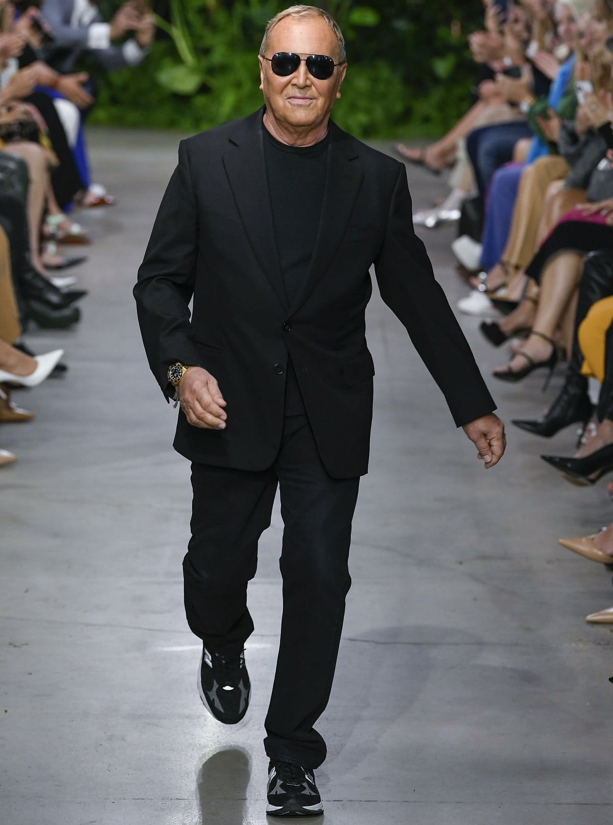 Michael Kors, a dominant force in American fashion, after his Spring/Summer 2023 runway show at New York Fashion Week on September 14, 2022