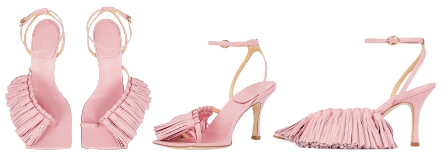The Delta high tassel sandals are another A.W.A.K.E. Mode favorite, thanks to the unique tassel detailing