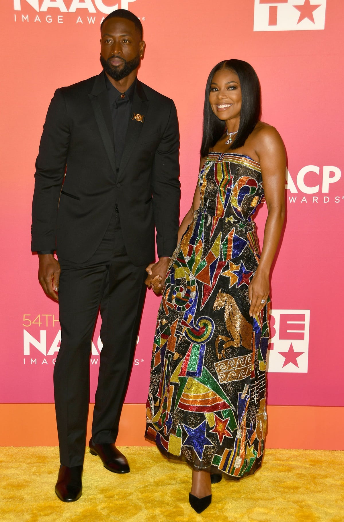 During their acceptance speech at the 54th Annual NAACP Image Awards at Pasadena Civic Auditorium on February 25, 2023, in Pasadena, California, Gabrielle Union and Dwyane Wade addressed the challenges faced by black trans people and emphasized the importance of fighting for justice for everyone