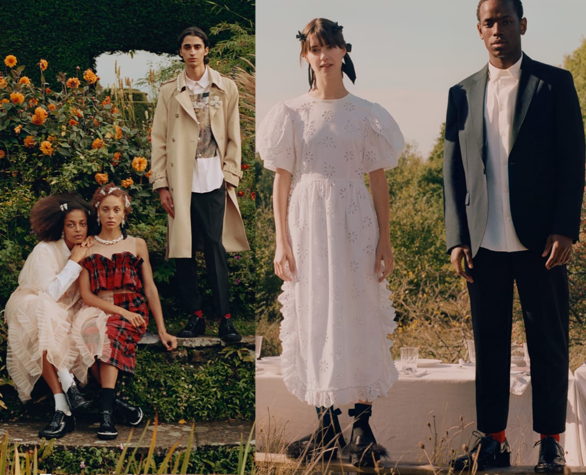 Simone Rocha's collaborative collection with HM featured ethereal pieces for men and women