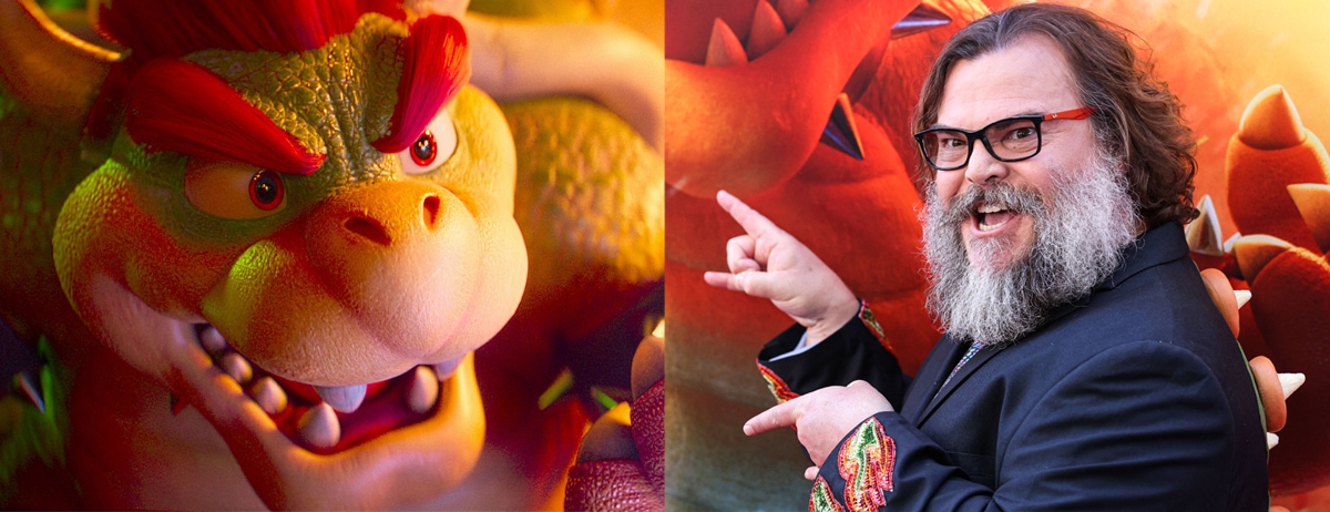 The main antagonist, Bowser, the King of the Koopas, who rules the Dark Lands, is voiced by comedian and musician Jack Black