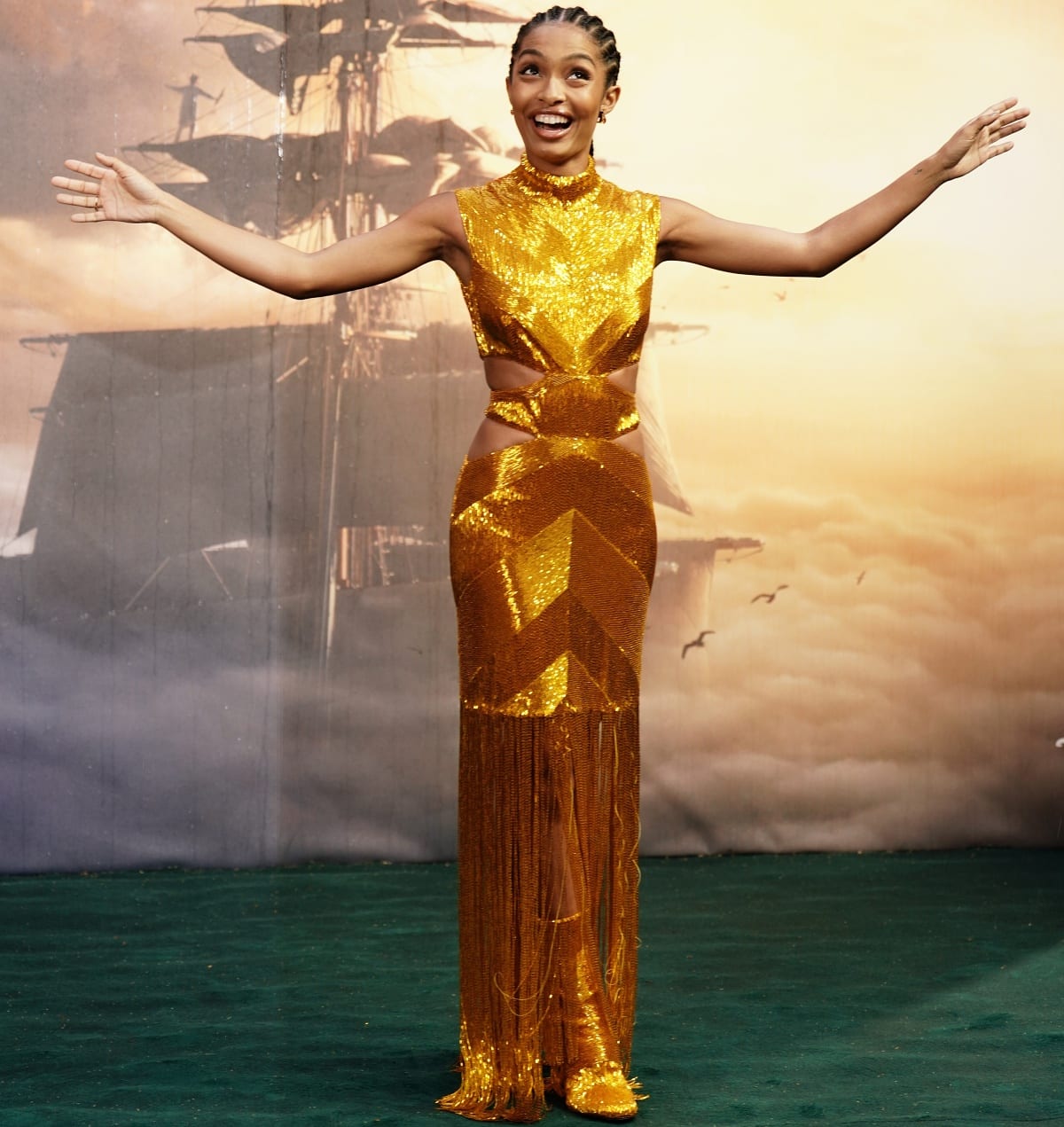 Yara Shahidi bringing her youthful energy to the world premiere of Peter Pan Wendy