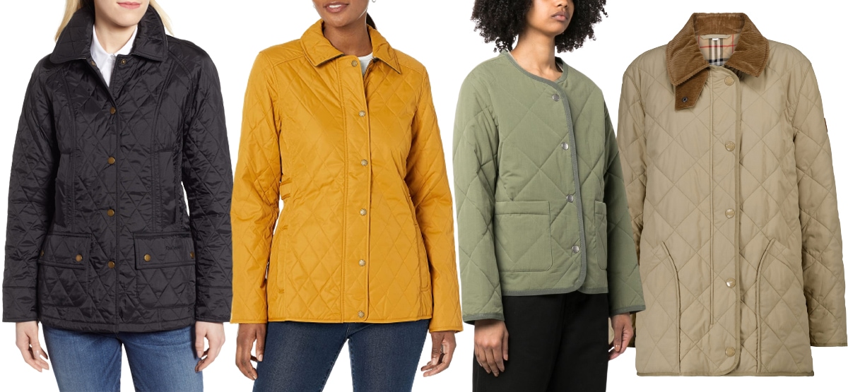 Quilted jackets channel countryside charm with a modern twist—timeless, lightweight layers that transition seamlessly from rural tradition to city chic