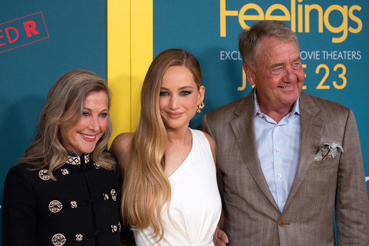 Jennifer Lawrence has openly discussed her acting journey in previous interviews, including the challenge of persuading her parents, Karen and Gary Lawrence, to allow her to follow her acting aspirations by dropping out of school at the age of 14