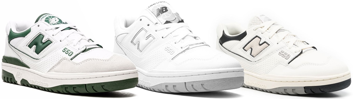 The New Balance 550 returns with modern updates and versatile colorways — blending retro basketball roots with contemporary street-style appeal