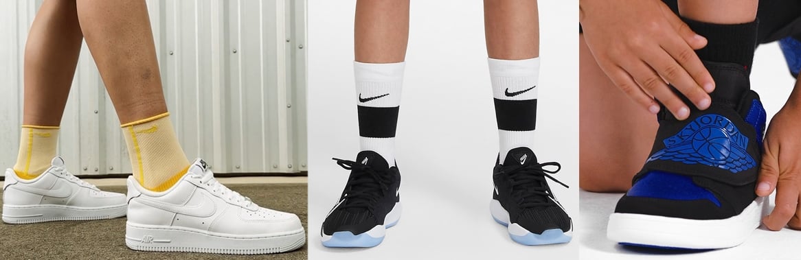 Nike divides its product testing program into three age categories: adult, minor, and child