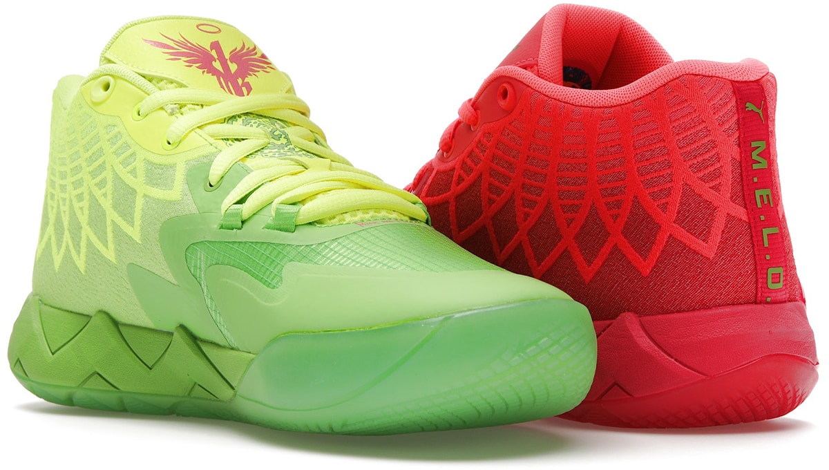 Rick and Morty collaborates with Puma for a footwear collection spearheaded by American professional basketball player LaMelo Ball