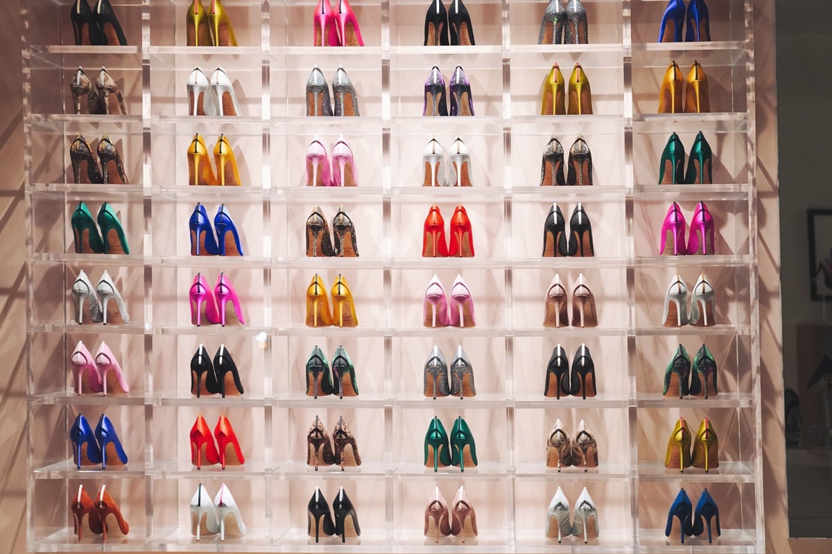 SJP by Sarah Jessica Parker was known for its stylish and feminine shoes, often incorporating elements of elegance and sophistication