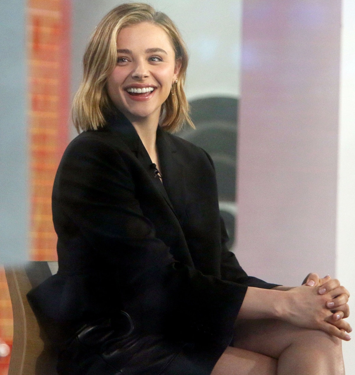 Chloë Grace Moretz promoting her Netflix animated film Nimona on the Today show