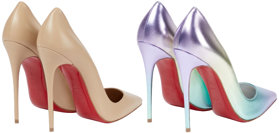 Authentic Christian Louboutin shoes are crafted with straight heel counters and seamless stitching, ensuring a refined and flawless finish