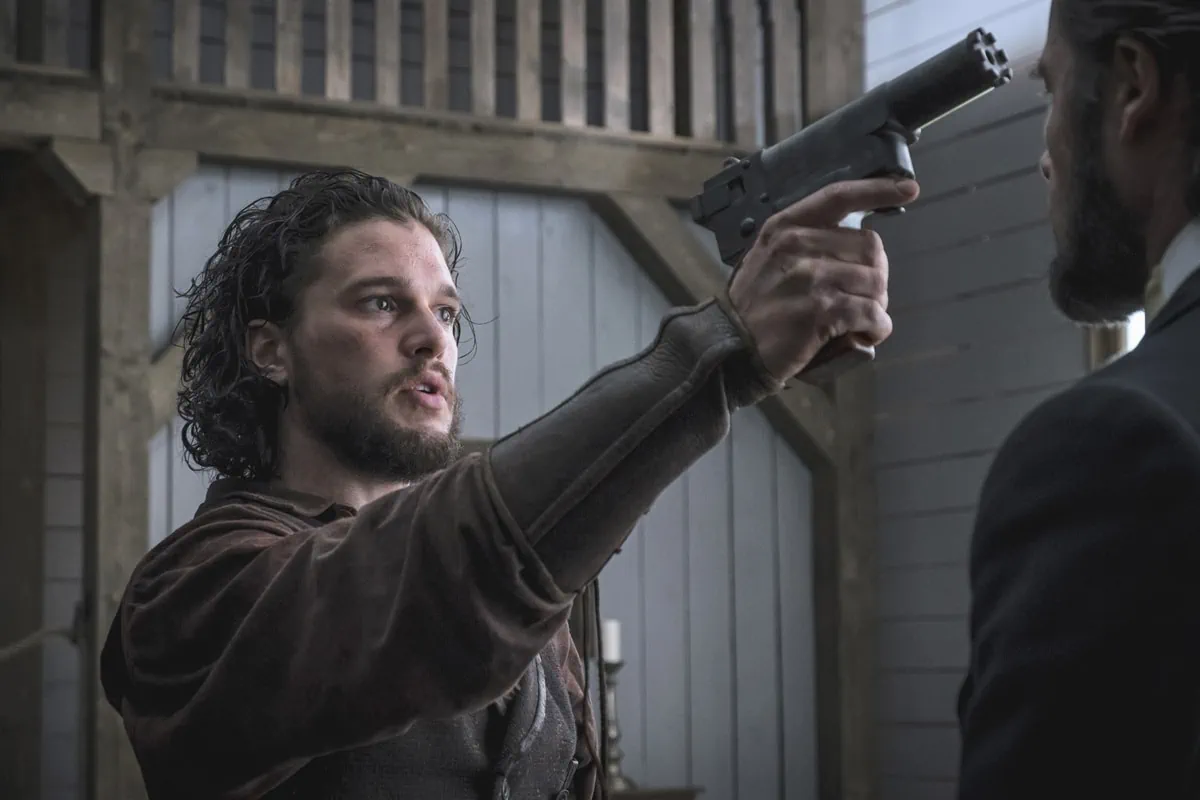 Kit Harington stepped in to replace Robert Pattinson in Brimstone just days before filming began, marking a last-minute casting shake-up