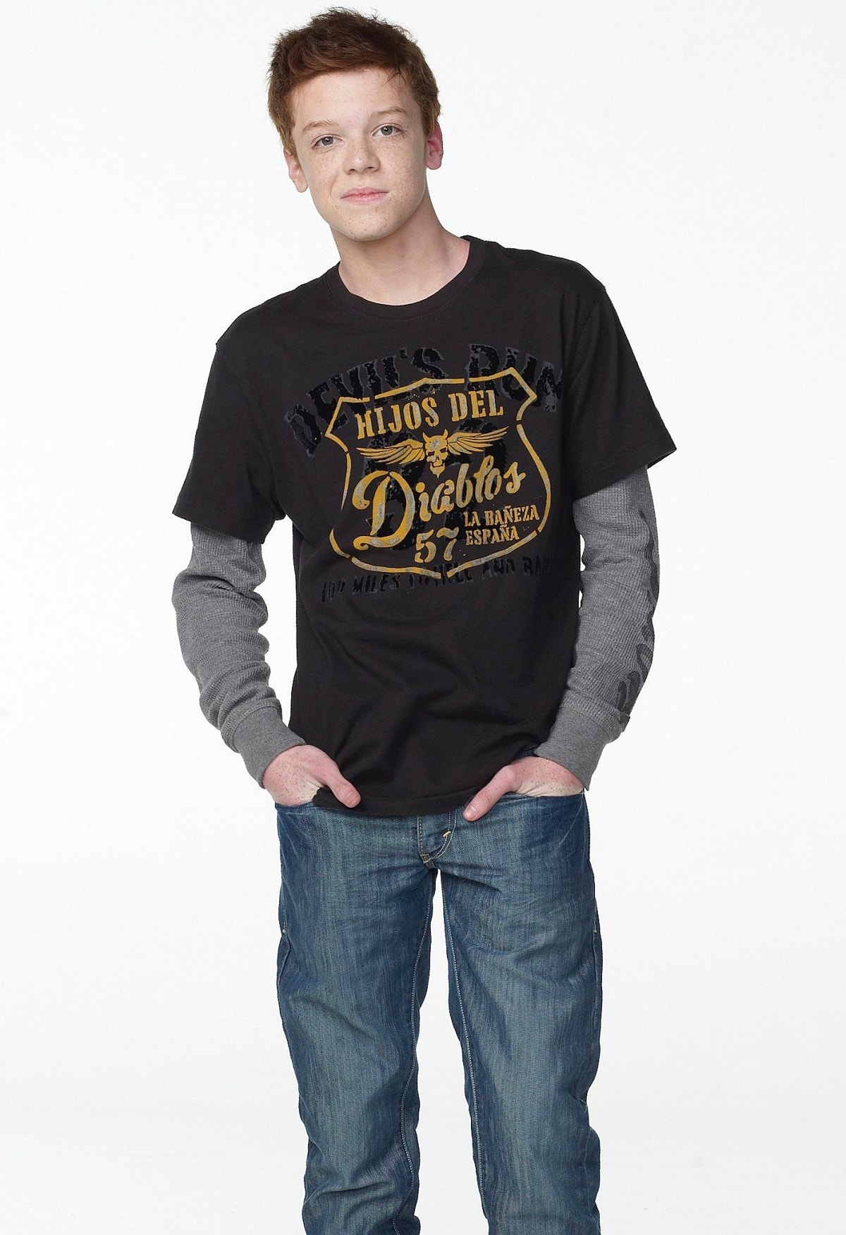Season 1 promo shot of Cameron Monaghan as Ian Gallagher in the American comedy drama show Shameless