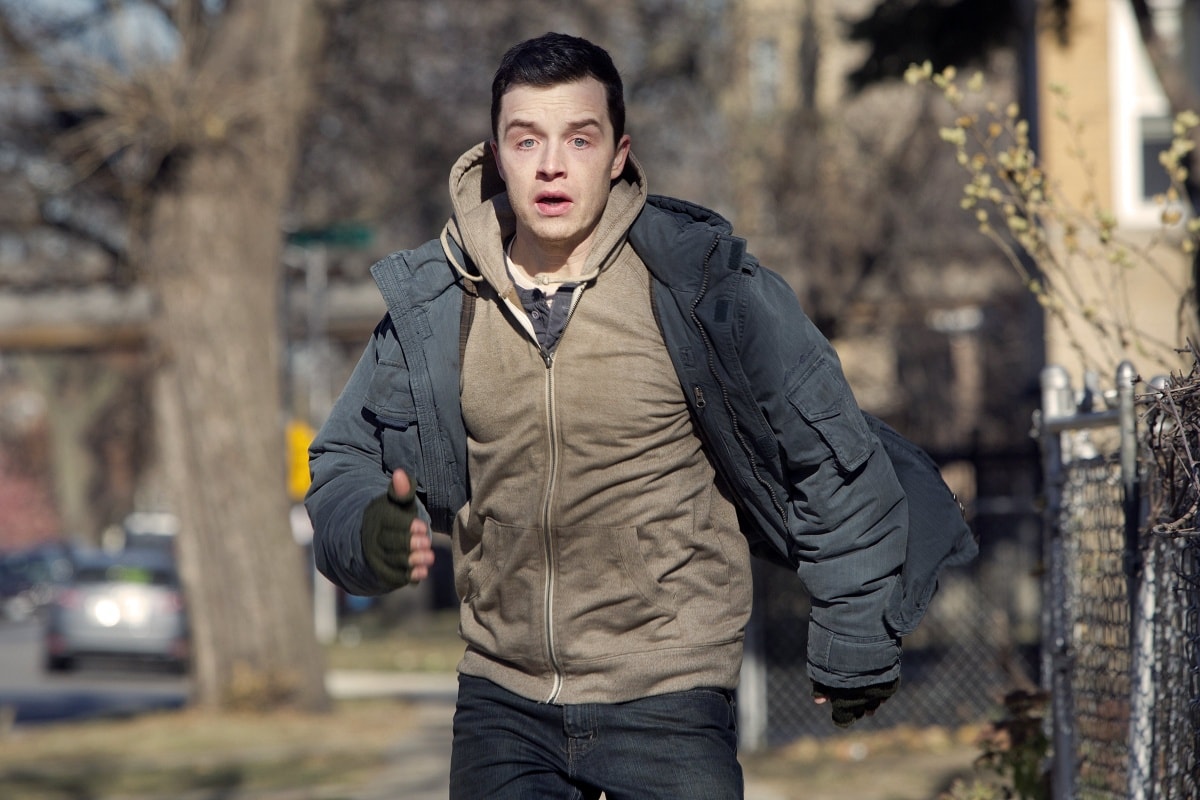 Noel Fisher plays Mickey Milkovich, a violent and erratic member of the Milkovich family, who are neighbors of the Gallaghers