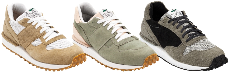 Victory Sportswear offers custom and non-custom sneakers that follow the original Hersey concept of American-made shoes