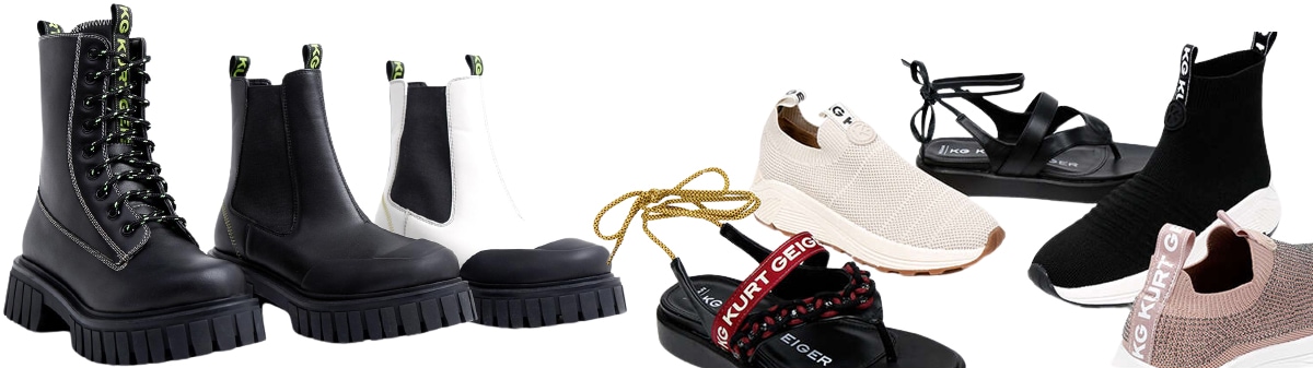 From chunky lug-sole boots to sporty knit sneakers and strappy sandals, Kurt Geiger’s return policy requires unworn soles—best tried indoors on carpet to keep them in pristine condition