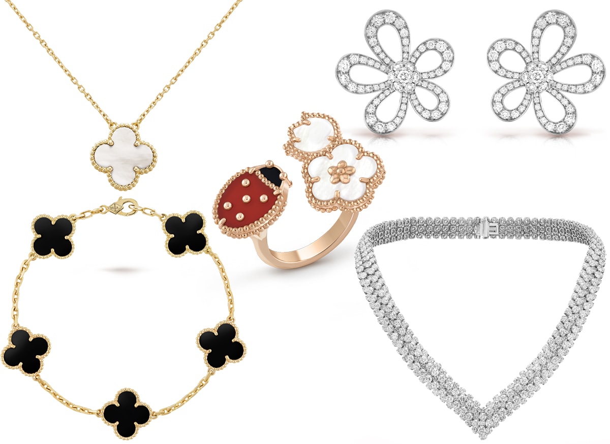 Van Cleef Arpels is a French luxury jewelry company that offers Art Deco, nature, and feminine designs