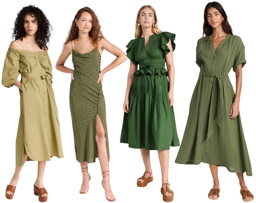 For a timeless style, earth-tone or brown shoes are an excellent substitute for black or nude heels