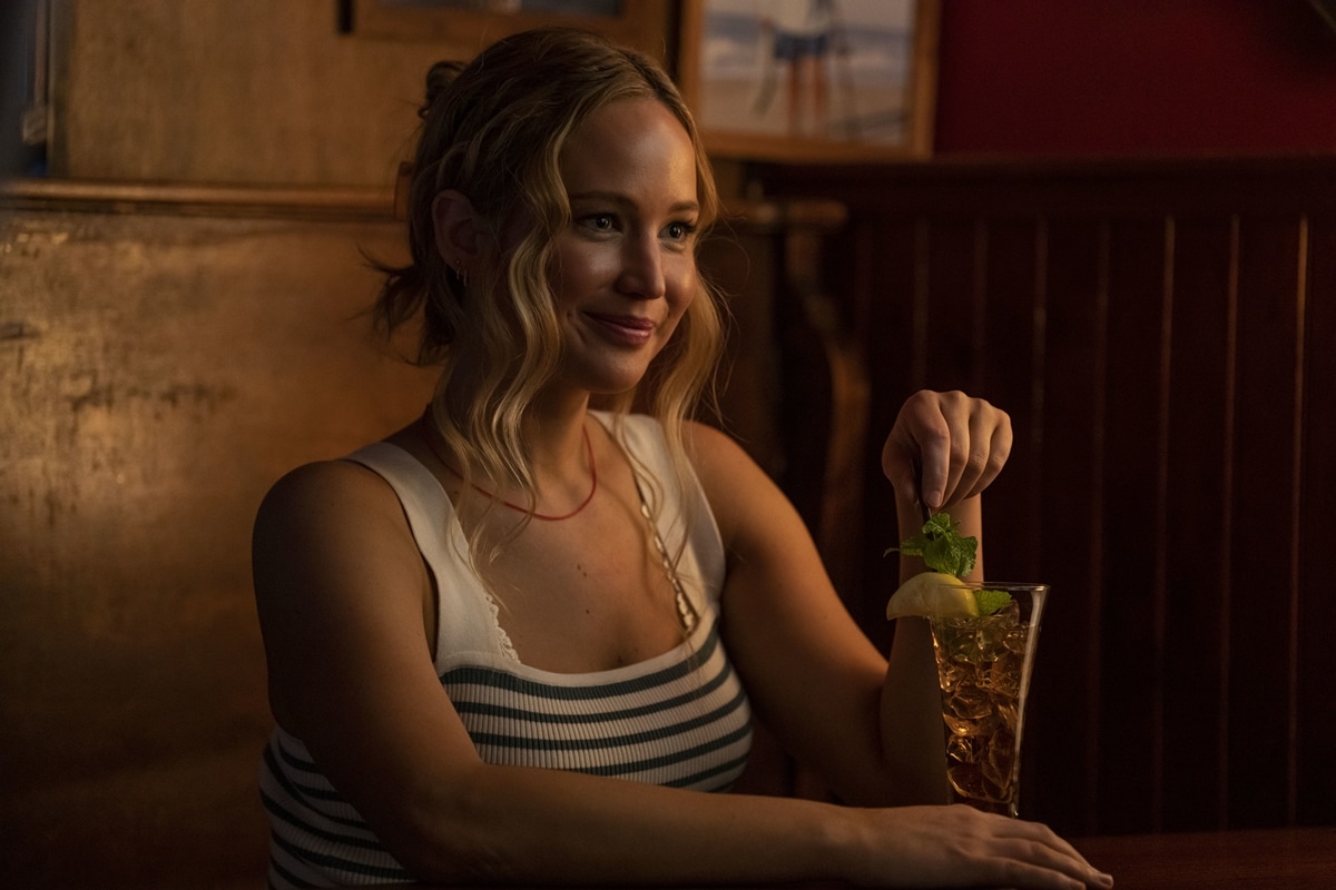 While she didn't win, Jennifer Lawrence was nominated for a Golden Globe for her performance in the comedy film "No Hard Feelings" at the 82nd Golden Globe Awards
