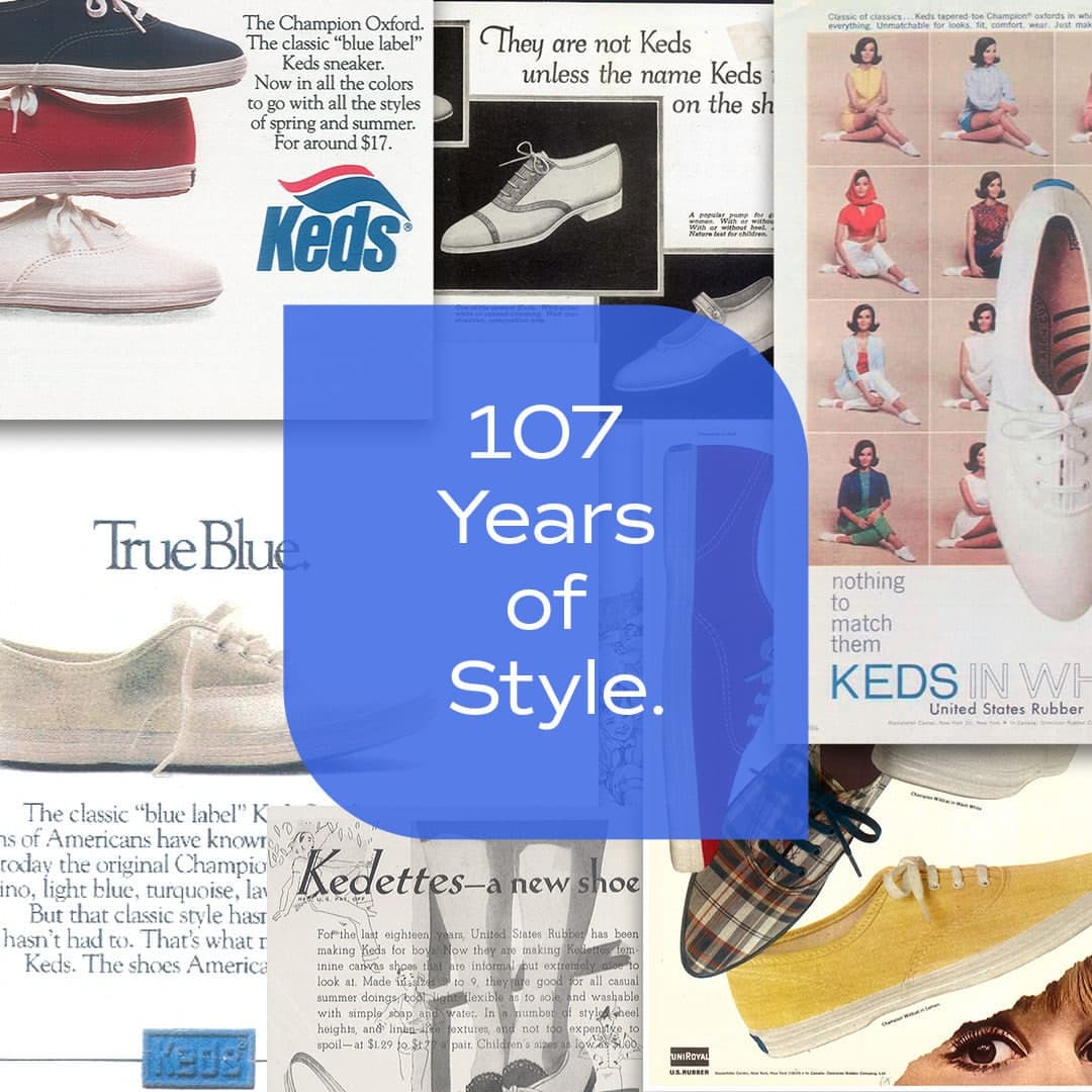 Keds marked its 107th anniversary in 2023 by celebrating more than a century of American sneaker history, from its pioneering canvas Champions to the timeless casual styles that helped define everyday footwear culture