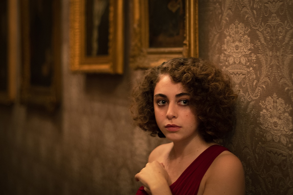 Rebecca Antonaci is Mimosa in the Italian period drama Finally Dawn