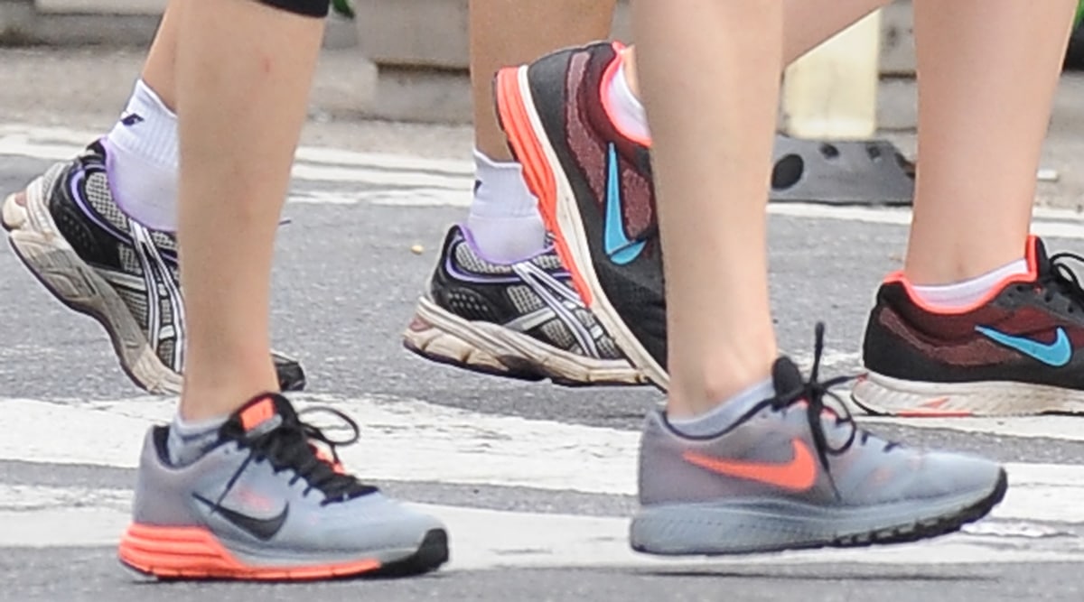 The Nike swoosh is one of the most easily identifiable logos on shoes, making Nike footwear immediately recognizable around the world