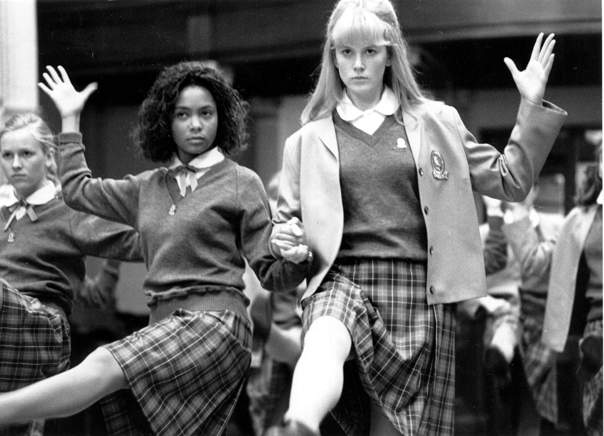 Thandiwe Newton (then credited as Thandiwe Adjewa), Nicole Kidman, and Naomi Watts played leading roles in the 1991 Australian coming-of-age film Flirting