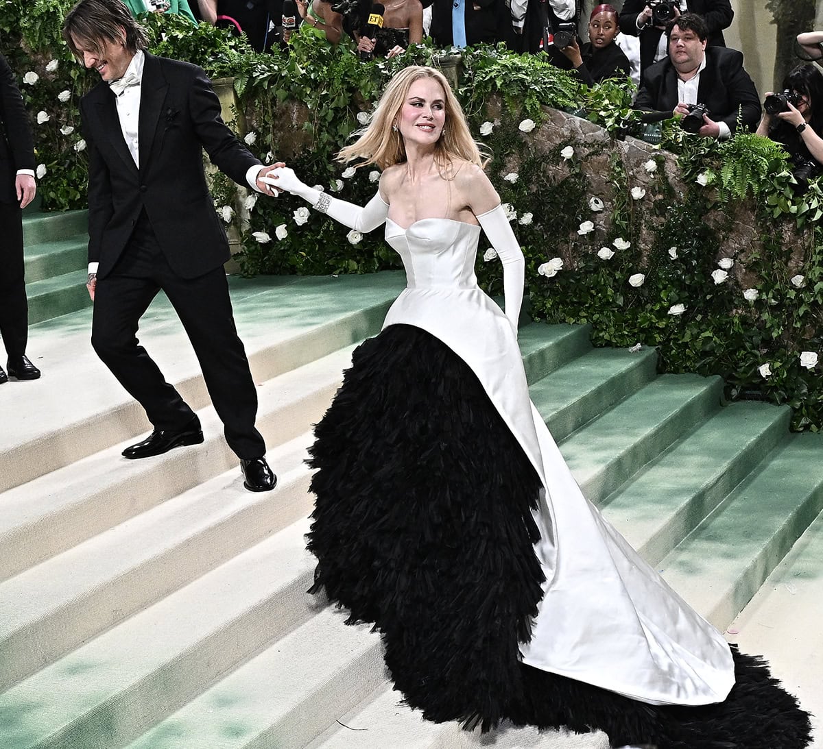 Nicole Kidman's Met Gala 2024 Balenciaga gown is a recreation of Cristobal Balenciaga's 1951 flamenco-inspired gown