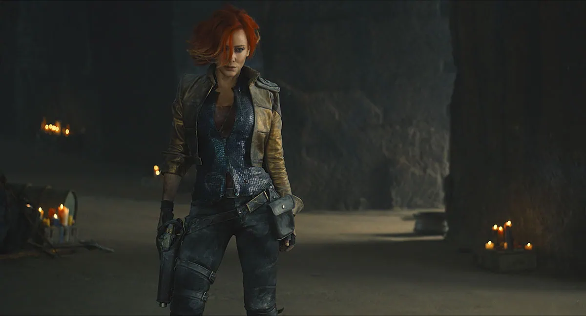 Cate Blanchett stars as bounty hunter Lilith in the sci-fi action-comedy Borderlands based on the video game series of the same name
