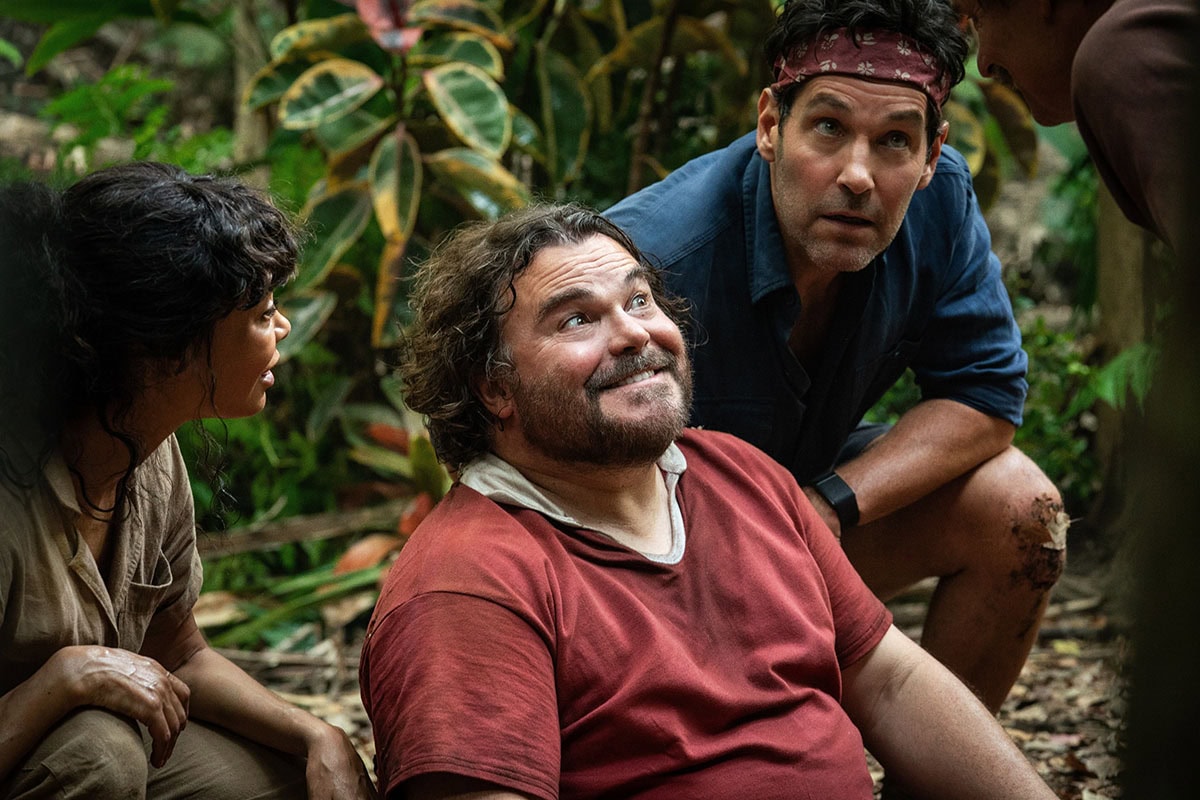 Thandiwe Newton stars in the Anaconda meta-reboot alongside Jack Black, Paul Rudd, and Steve Zahn
