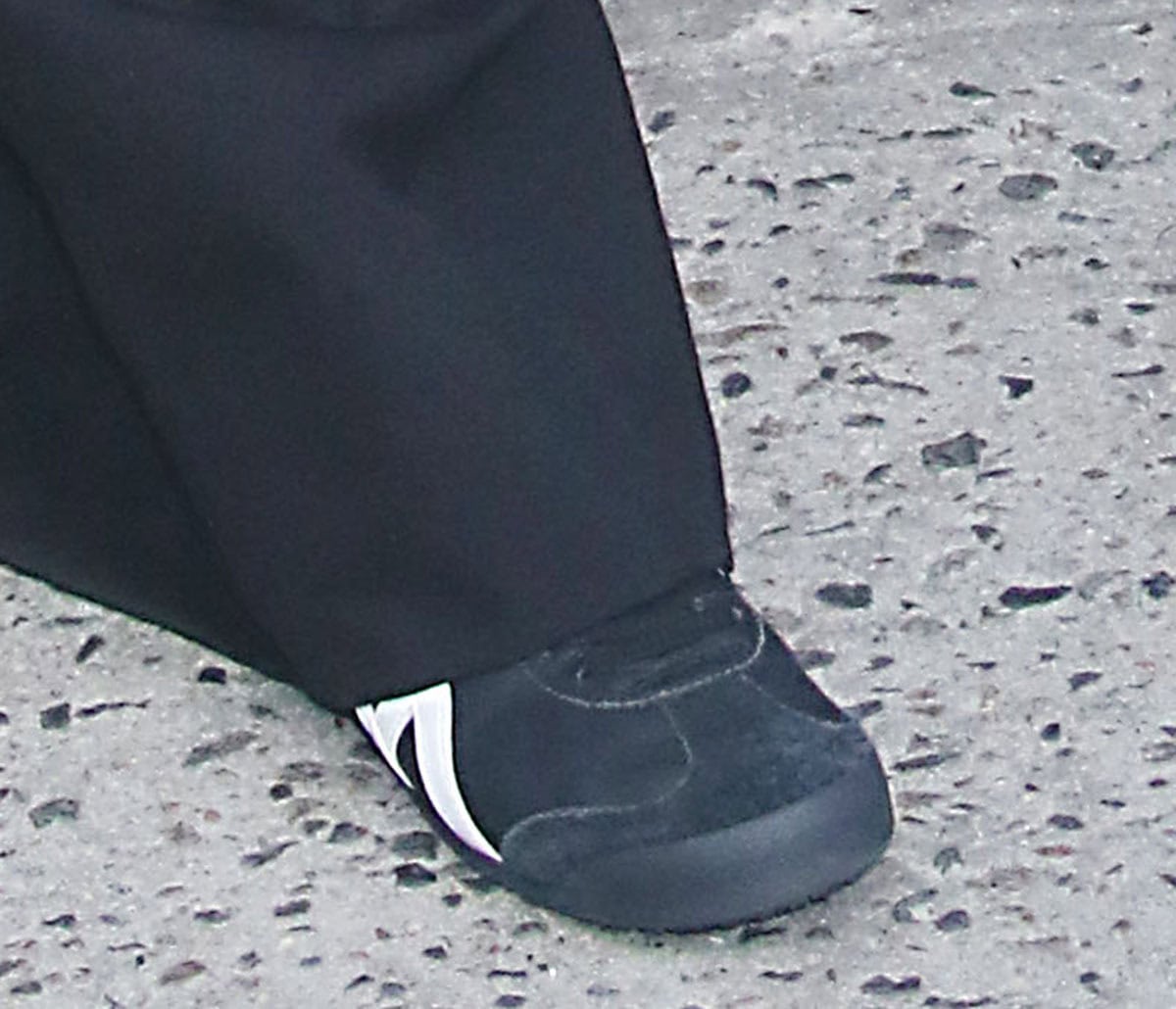 Olivia Wilde gives classic tailoring a laid-back twist with Onitsuka Tiger Mexico 66 sneakers